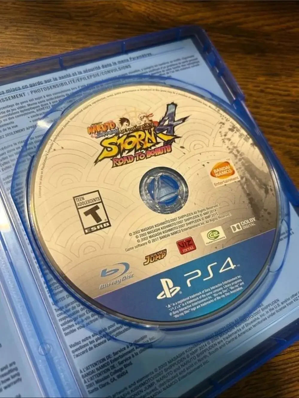 Sony PS4 Naruto Shippuden: Ultimate Ninja Storm 4 Road to Boruto - Blue Case